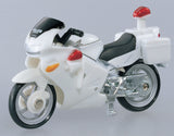 Tomica Die-cast Car #004 - Honda VFR White Police Motorcycle