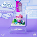 Sanrio Jetset Journeys Building Blocks Keyring PDQ ( A set of 9 Blind Box)