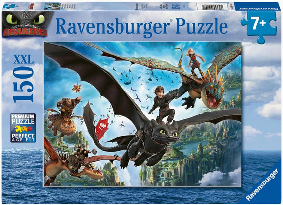 Ravensburger Puzzle Dragons Series - Dragons New Movie WT 150 pieces