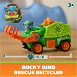 Paw Patrol: The Dino Movie Theme Vehicle - Rocky Dino Rescue Recycler