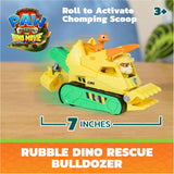 Paw Patrol: The Dino Movie Theme Vehicle - Rubble Dino Rescue Bulldozer