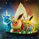 4D Build Pokémon Vaporeon, Jolteon & Flareon 3D Puzzle Model Kit 612 Pieces