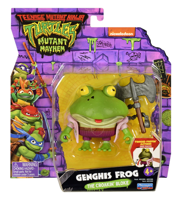 Teenage Mutant Ninja Turtles TMNT Movie Basic Figure - Genghis Frog The Croakin' Bloke