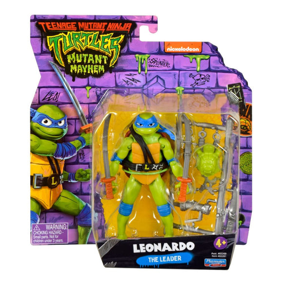 Teenage Mutant Ninja Turtles TMNT Movie Basic Figure - Leonardo