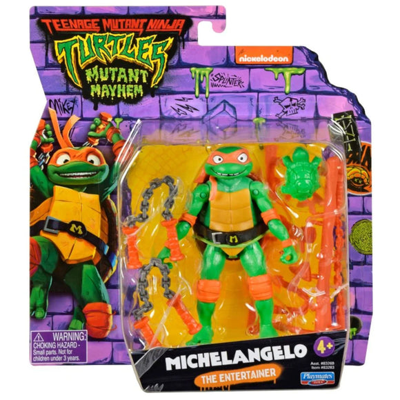 Teenage Mutant Ninja Turtles TMNT Movie Basic Figure - Michelangelo