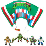World of TMNT Sewer Heroes w/ Turtle Trooper Parachute 4-Pack Action Figures