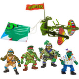 World of TMNT Sewer Heroes w/ Turtle Trooper Parachute 4-Pack Action Figures