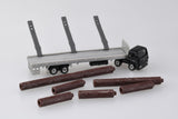 Tomica Long Type Die-cast Car #125 - Isuzu Giga Timber Transport Truck