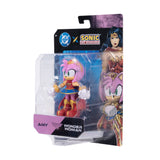 DC X Sonic The Hedgehog - 2.5 inch Amy as Wonder Woman Action Figure