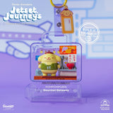 Sanrio Jetset Journeys Building Blocks Keyring PDQ ( A set of 9 Blind Box)