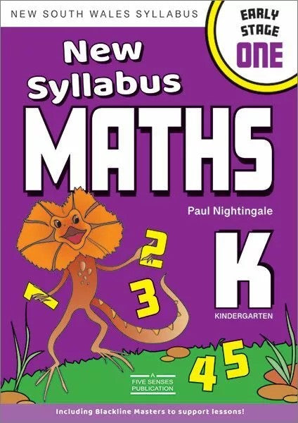 New Syllabus Maths Student Book Kindergarden