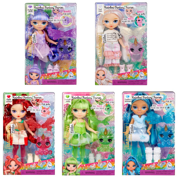 Rainbow High Littles Rainbow Fantasy Fairies Series Dolls Assorted