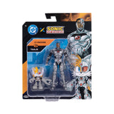 DC X Sonic The Hedgehog - 2.5 inch Tails as Cyborg & 5 inch Cyborg Action Figure