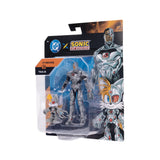 DC X Sonic The Hedgehog - 2.5 inch Tails as Cyborg & 5 inch Cyborg Action Figure
