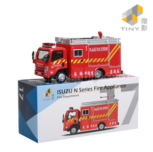 Tiny City Die-cast Model Car – Isuzu N Series Fire Appliance Fire Department #TW17