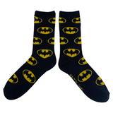 DC Comic - Batman 4 Crew Pack Socks Shoe Size 13 - 3