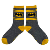 DC Comic - Batman 4 Crew Pack Socks Shoe Size 9 - 12