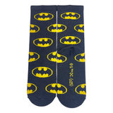 DC Comic - Batman 4 Crew Pack Socks Shoe Size 9 - 12