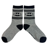 DC Comic - Batman 4 Crew Pack Socks Shoe Size 9 - 12