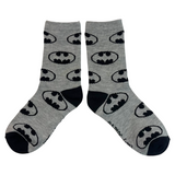 DC Comic - Batman 4 Crew Pack Socks Shoe Size 9 - 12