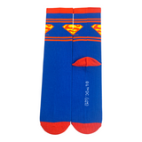 DC Comic - Superman 4 Crew Pack Socks Shoe Size 13 - 3