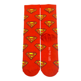 DC Comic - Superman 4 Crew Pack Socks Shoe Size 13 - 3
