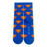 DC Comic - Superman 4 Crew Pack Socks Shoe Size 13 - 3