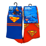 DC Comic - Superman 4 Crew Pack Socks Shoe Size 13 - 3
