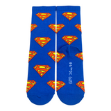 DC Comic - Superman 4 Crew Pack Socks Shoe Size 9 - 12