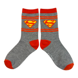DC Comic - Superman 4 Crew Pack Socks Shoe Size 9 - 12