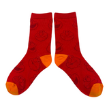 Sesame Street - Elmo & Cookies Monster 4 Crew Pack Socks Shoe Size 9 - 12