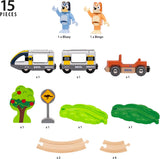 BRIO - Bluey Train Set 15 Pieces