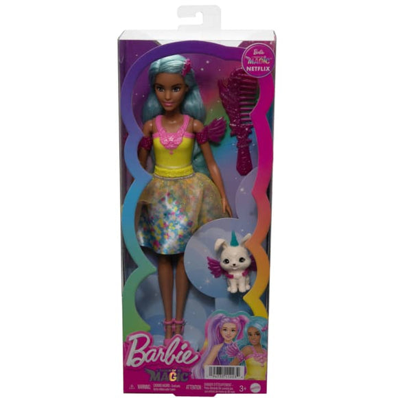 Barbie A Touch Of Magic Doll With Fairytale Outfit And Pet, Teresa