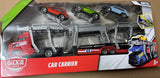 Dickie Toys - Car Carrier Transporter with 3 Cars 28 cm