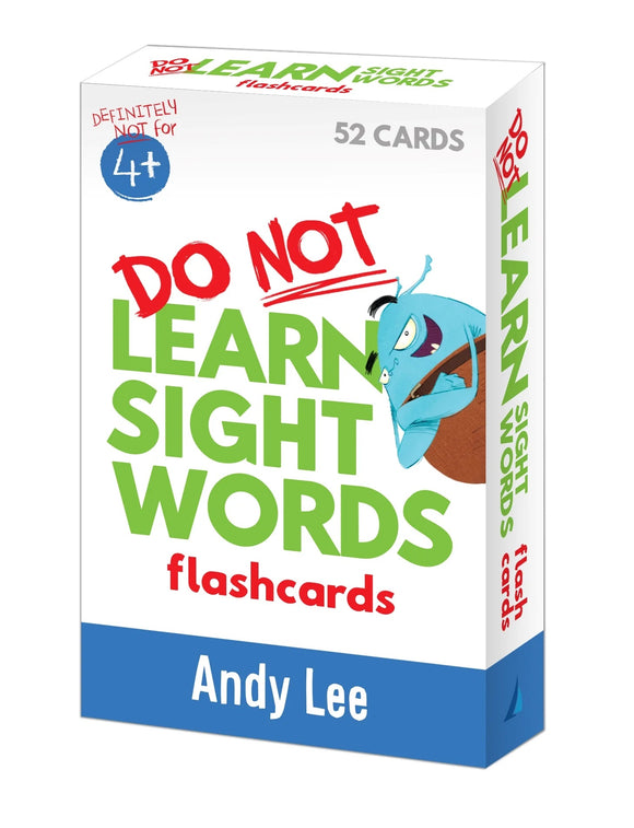 Do Not Learn Flashcards - Sight Words by Andy Lee