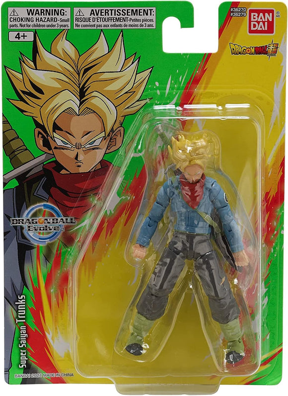 Dragon Ball Super Evolve Super Saiyan Trunks Action Figure