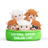 RELATABLE- Emotional Support Pals Highland Cow Plush