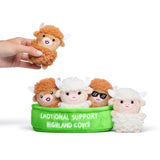 RELATABLE- Emotional Support Pals Highland Cow Plush