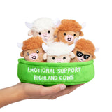RELATABLE- Emotional Support Pals Highland Cow Plush
