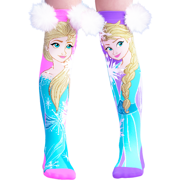 Madmia Kids & Adults Disney Series Frozen Elsa Sparkle Socks