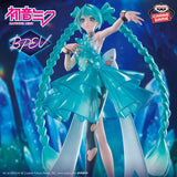 Vocaloid Banpresto Evolve Clearluxe Hatsune Miku (EmeraldGem) Figure
