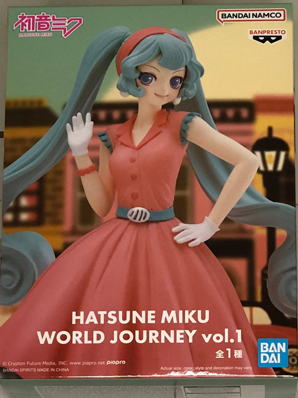 Vocaloid World Journey Vol.1 Hatsune Miku Figure
