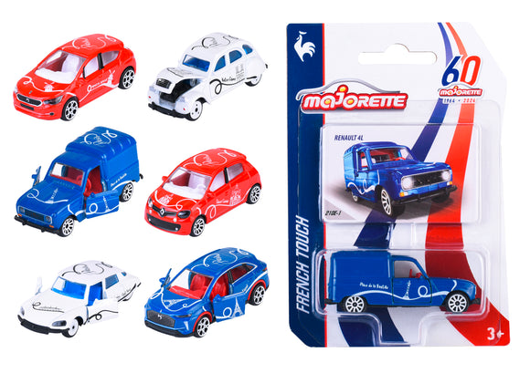 Majorette -  French Touch Series Premium Cars Assorted