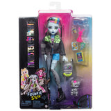 Monster High Frankie Stein With Pet Watzie Fashion Doll Playset