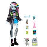 Monster High Frankie Stein With Pet Watzie Fashion Doll Playset