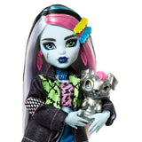 Monster High Frankie Stein With Pet Watzie Fashion Doll Playset