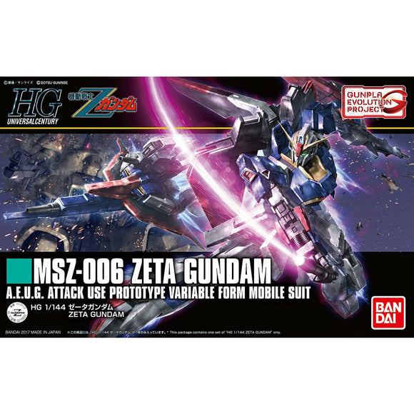 MSZ-006 Zeta Gundam #203 HGUC 1/144 Scale Model Kit