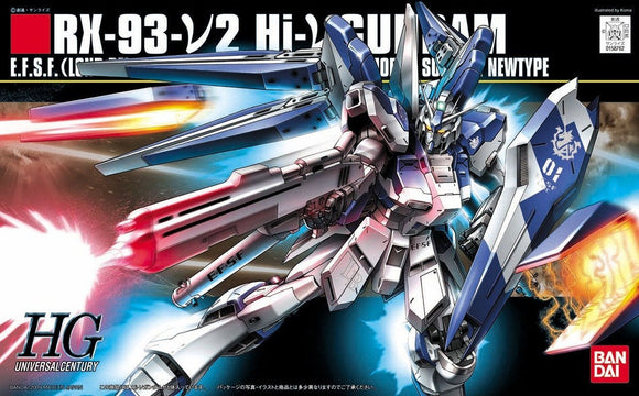 Mobile Suit Gundam HGUC #095 RX-93-v2 Hi-Nu Gundam 1/144 Scale Model Kit