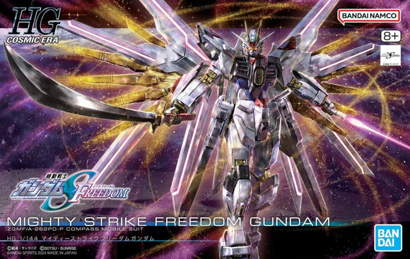 Mighty Strike Freedom Gundam #250 HGCE 1/144 Scale Model Kit