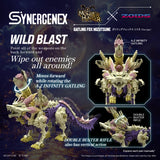 Zoids x Monster Hunter Synergenex Series Gatling Fox Mizutsune 1/35 Scale Model Kit